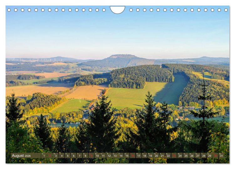 Produktbild: Erzgebirge - Reiches kulturelles Erbe und erholsame Natur (Wandkalender 2026 DIN A4 quer), CALVENDO Monatskalender