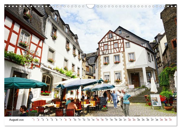 Produktbild: The Moselle valley - Along the Moselle river from Trier to Koblenz (Wall Calendar 2026 DIN A3 landscape), CALVENDO 12 Month Wall Calendar