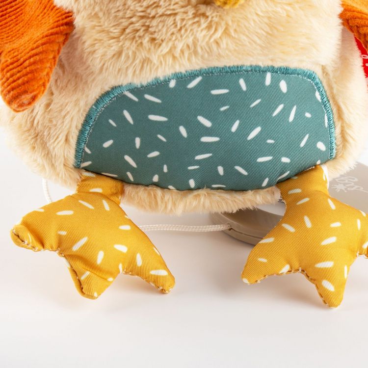 Produktbild: sigikid 43376 - Baby Spieluhr Eule, Pl&uuml;sch 12 cm