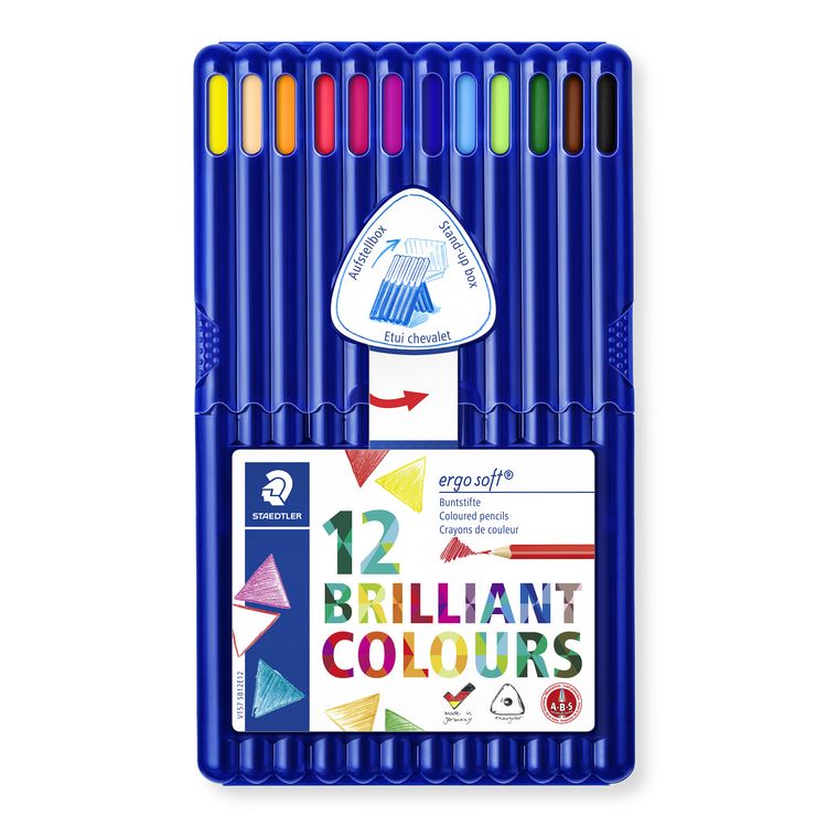 Produktbild: STAEDTLER Buntstifte ergosoft 157, 12er Set