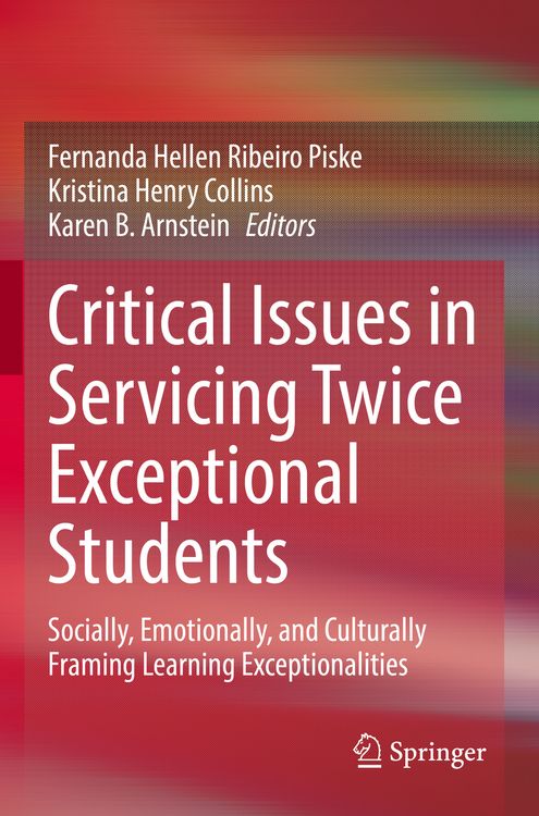 Produktbild: Critical Issues in Servicing Twice Exceptional Students