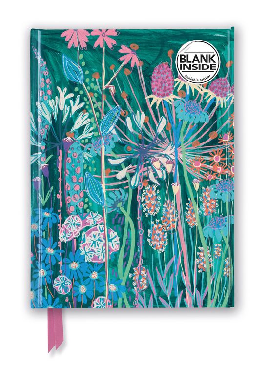 Produktbild: Premium Notizbuch Blank DIN A5: Lucy Innes Williams, Blau-Gr&uuml;nes Gartenhaus