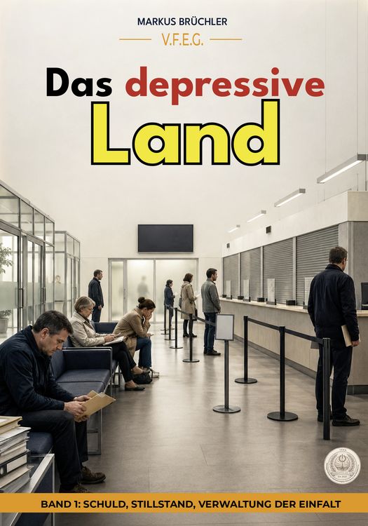 Produktbild: Das depressive Land, Band 1: Schuld, Stillstand, Verwaltung der Einfalt