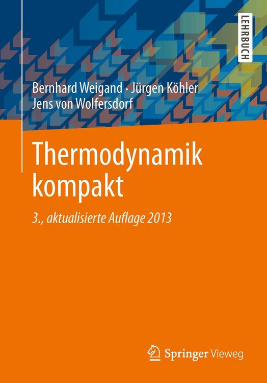 Produktbild: Thermodynamik kompakt