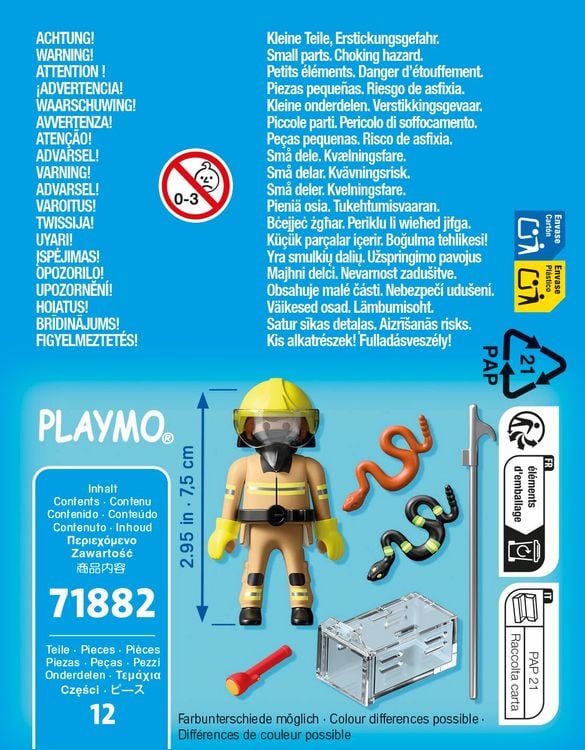 Produktbild: PLAYMOBIL 71882 Schlangenrettung