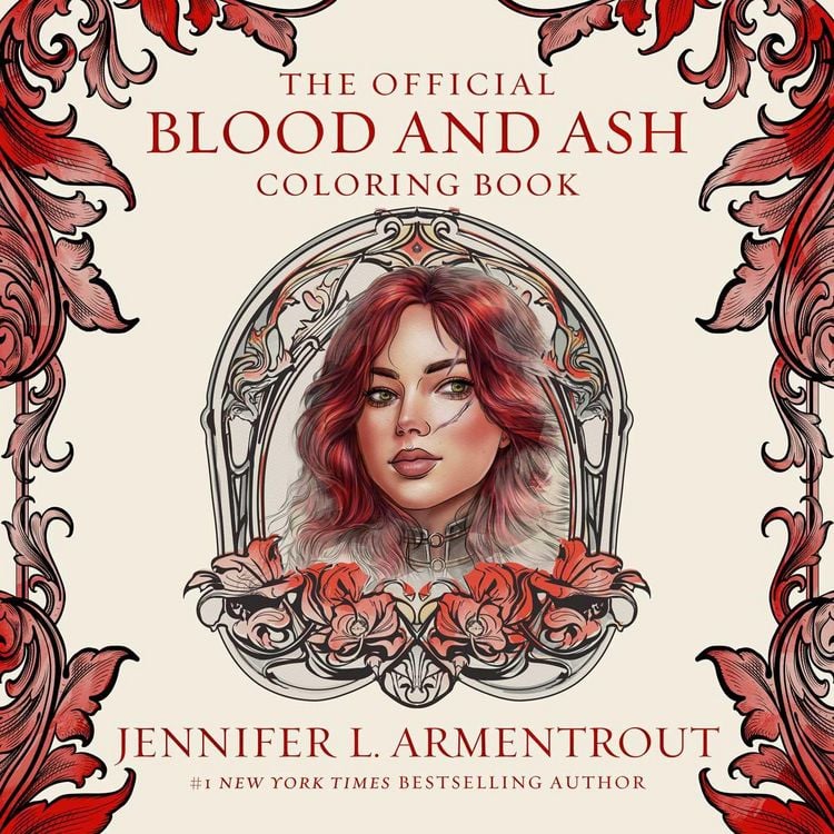 Produktbild: The Official Blood and Ash Coloring Book