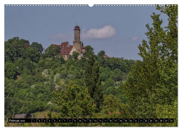 Produktbild: Jakobsweg Steigerwald (hochwertiger Premium Wandkalender 2026 DIN A2 quer), Kunstdruck in Hochglanz