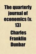 Produktbild: The Quarterly Journal of Economics (Volume 13)