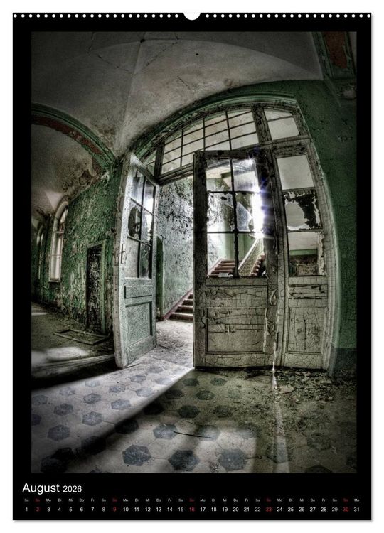 Produktbild: Lost Places Vergessene Orte (Wandkalender 2026 DIN A2 hoch), CALVENDO Monatskalender