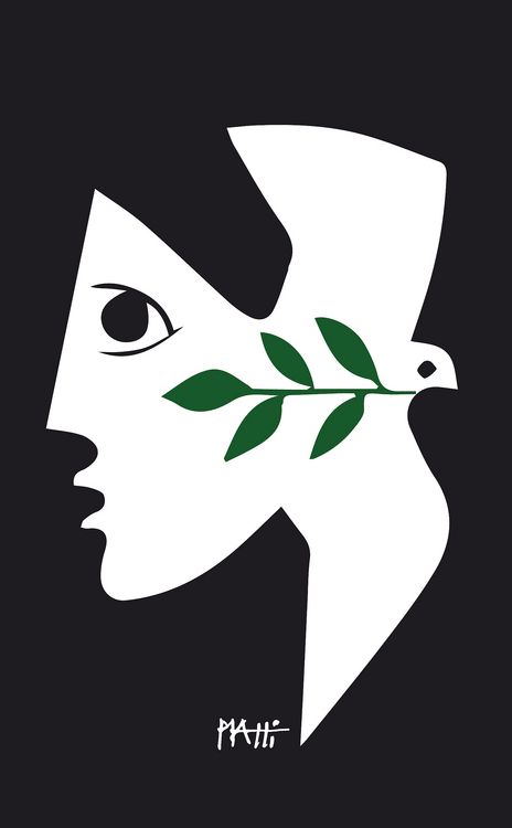 Produktbild: Notizbuch Piatti, Taube