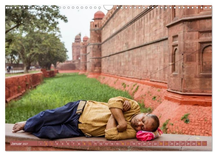 Produktbild: Indien Goldenes Dreieck (Wandkalender 2027 DIN A3 quer), CALVENDO Monatskalender