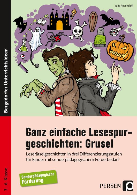 Produktbild: Ganz einfache Lesespurgeschichten: Grusel