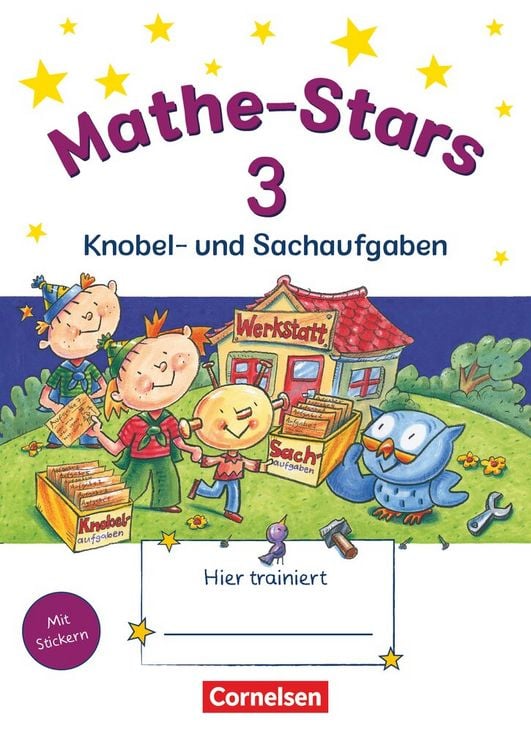 Produktbild: Mathe-Stars - Knobel- und Sachaufgaben - 3. Schuljahr