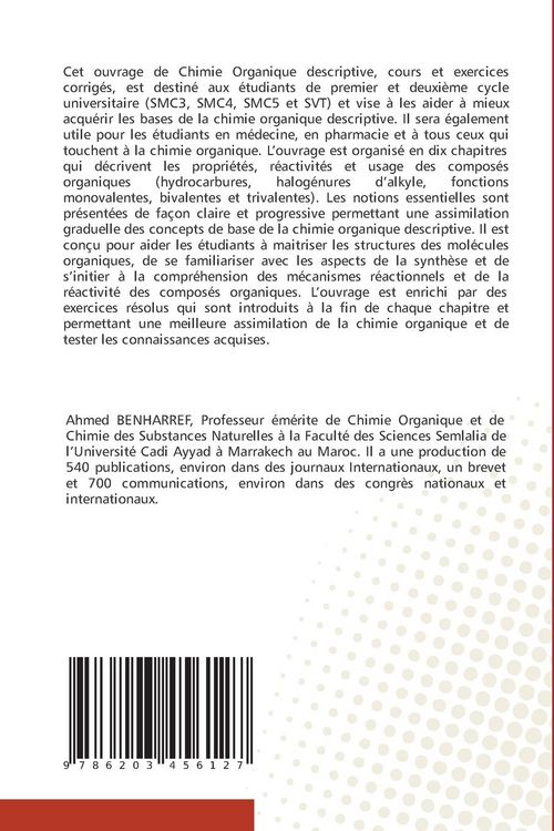 Produktbild: Chimie Organique Descriptive illustr&eacute;e par des Exercices Corrig&eacute;s