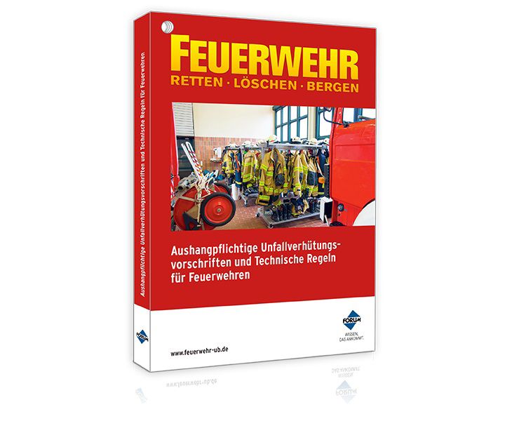 Produktbild: Aushangpflichtige Unfallverh&uuml;tungsvorschriften und Technische Regeln f&uuml;r Feuerwehren