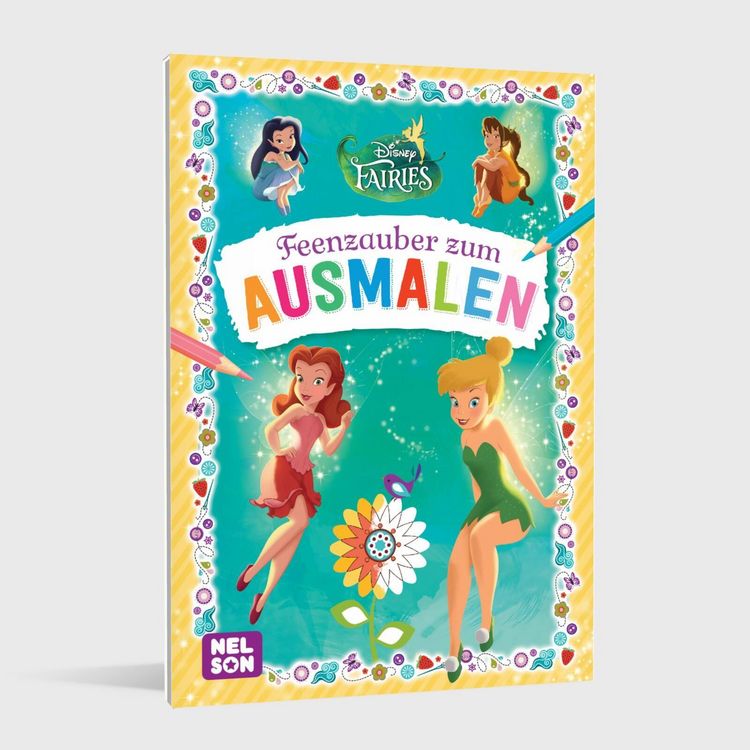Produktbild: Disney Kreative Besch&auml;ftigung: Disney Fairies: Feenzauber zum Ausmalen