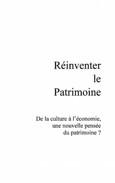 Produktbild: Reinventer le patrimoine