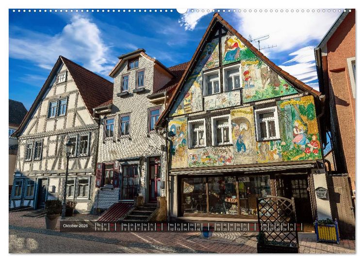 Produktbild: Steinau an der Stra&szlig;e (hochwertiger Premium Wandkalender 2026 DIN A2 quer), Kunstdruck in Hochglanz