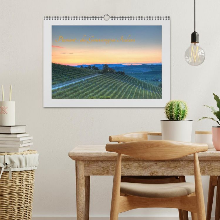 Produktbild: Piemont - die Genussregion Italiens (Wandkalender 2026 DIN A3 quer), CALVENDO Monatskalender