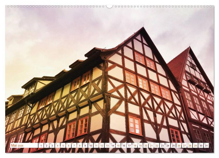 Produktbild: ERFURT obercool (Wandkalender 2026 DIN A2 quer), CALVENDO Monatskalender