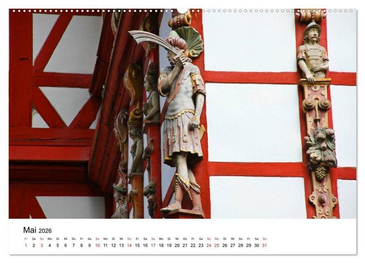 Produktbild: Deutschlands Burgen - besondere Burgen und sch&ouml;ne Schl&ouml;sser (hochwertiger Premium Wandkalender 2026 DIN A2 quer), Kunstdruck in Hochglanz