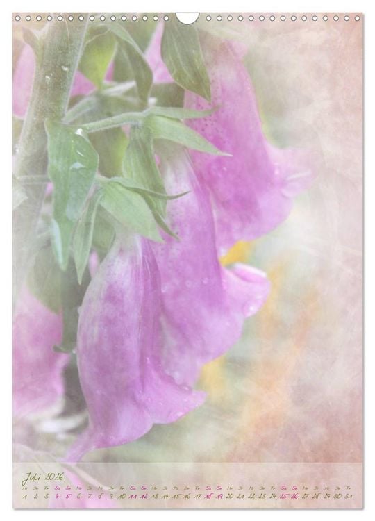 Produktbild: Vintage Flowers (Wandkalender 2026 DIN A3 hoch), CALVENDO Monatskalender