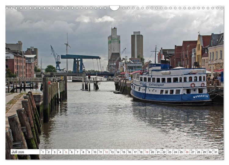 Produktbild: Die Nordsee zwischen Stade und Pellworm (Wandkalender 2026 DIN A3 quer), CALVENDO Monatskalender