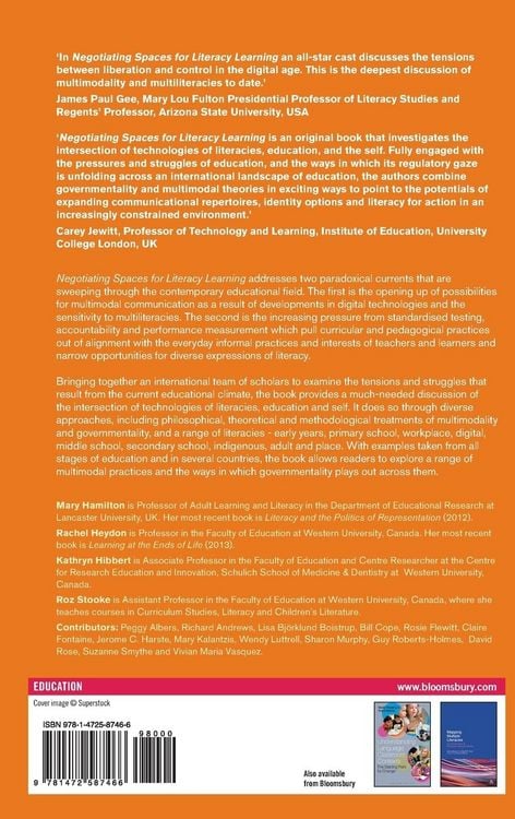 Produktbild: Negotiating Spaces for Literacy Learning
