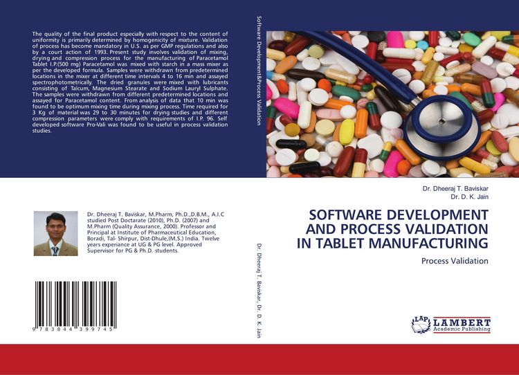 Produktbild: Software Development and Process Validation in Tablet Manufacturing