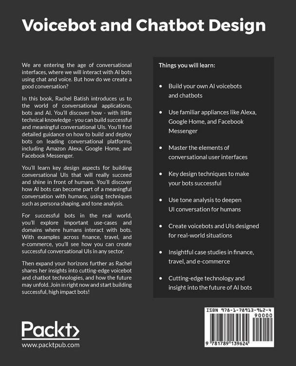 Produktbild: Voicebot and Chatbot Design