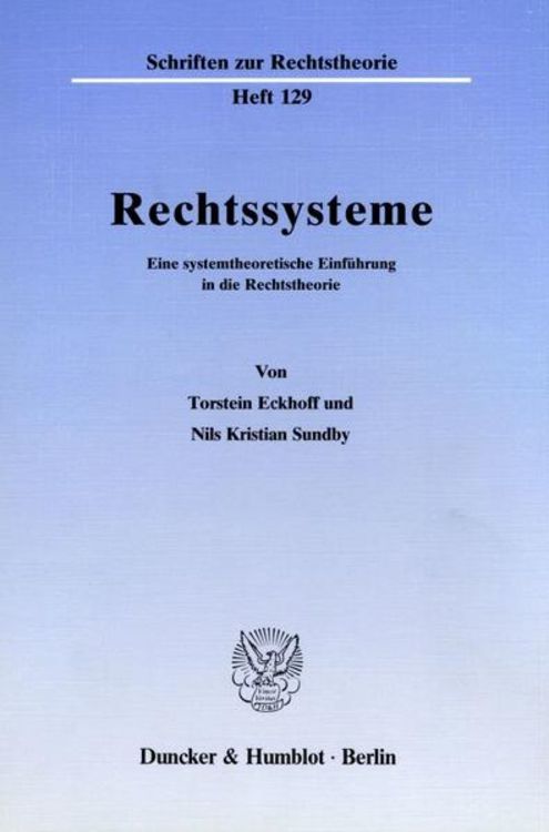 Produktbild: Rechtssysteme.