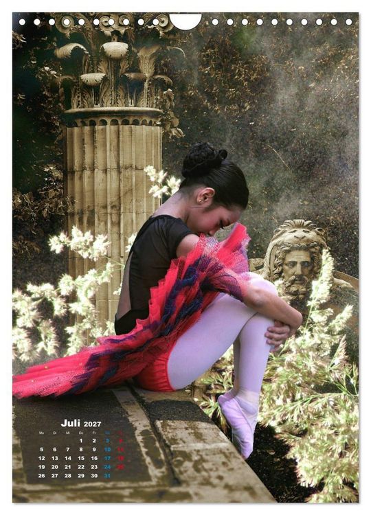 Produktbild: Ballerinen - Anmut, Eleganz und Leichtigkeit (Wandkalender 2027 DIN A4 hoch), CALVENDO Monatskalender