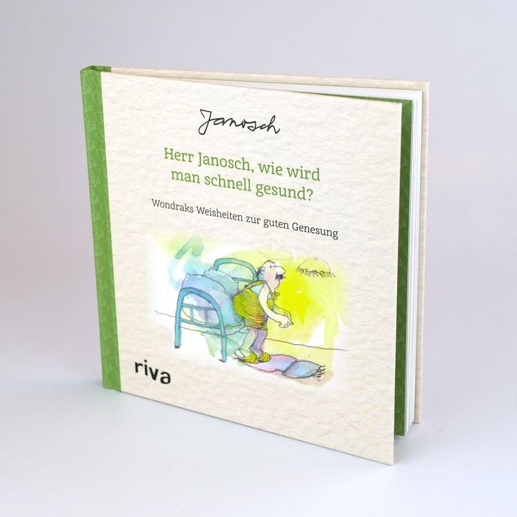 Produktbild von Herr Janosch, Wie Wird Man Glücklich? – 20 Postkarten Mit Wondraks Weisheiten. Das Perfekte Geschenk Für Geburtstag, Weihnachten & Co.