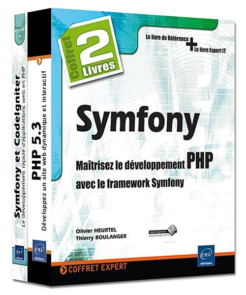 Produktbild: Simfony - Coffret de deux livres: ma&icirc;trisez le d&eacute;veloppement PHP