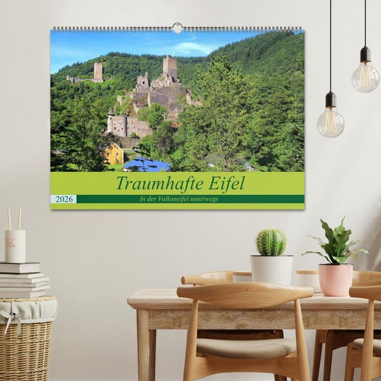 Produktbild: Traumhafte Eifel - In der Vulkaneifel unterwegs (Wandkalender 2026 DIN A2 quer), CALVENDO Monatskalender