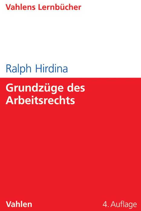 Produktbild: Lernbücher für Wirtschaft und Recht / Grundzüge des Arbeitsrechts