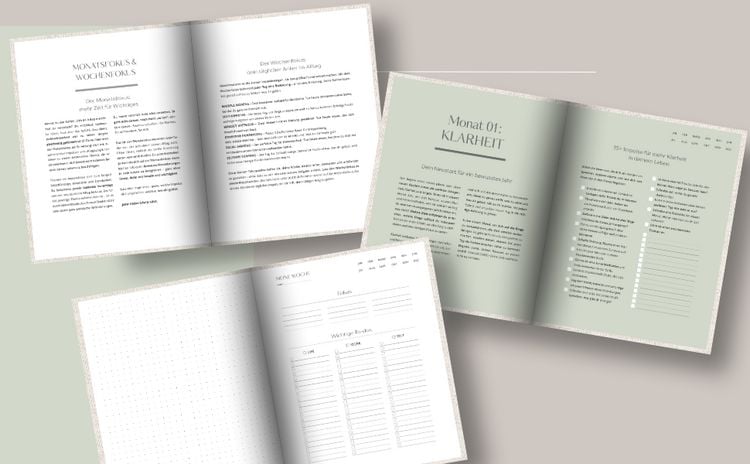 Produktbild: Zeit statt Zeug: Wochenplaner