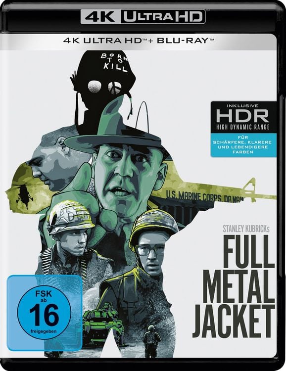 Produktbild: Full Metal Jacket (4K Ultra HD) (+ Blu-ray 2D)