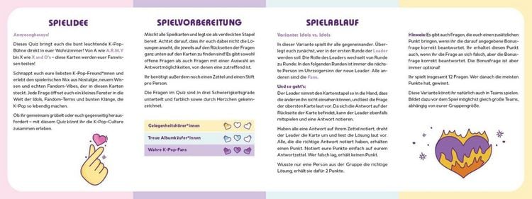 Produktbild: Kartenspiel: Das ultimative K-Pop-Quiz