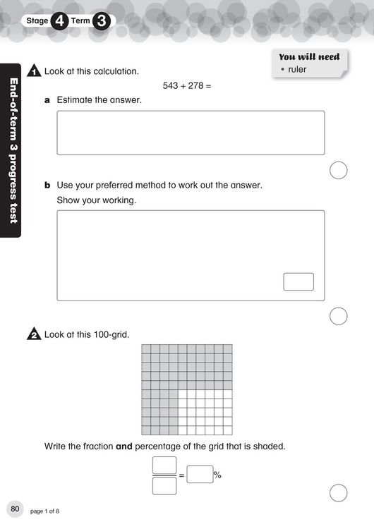 Produktbild: International Primary Maths Progress Book Student's Book: Stage 4