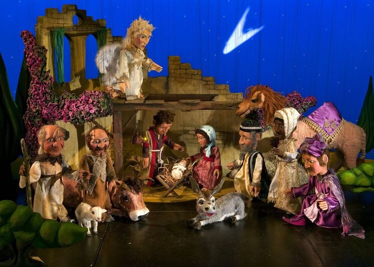Produktbild: Die Weihnachtsgeschichte in einer Inszenierung der Augsburger Puppenkiste