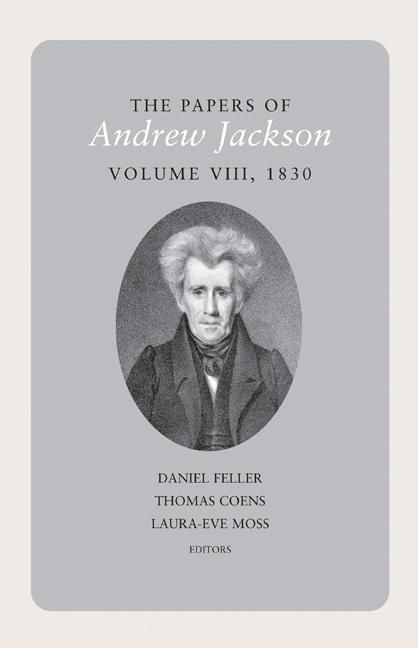 Produktbild: Jackson, A: Papers of Andrew Jackson, Volume 8