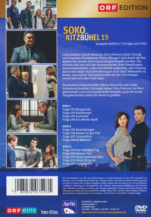 Produktbild: SOKO Kitzb&uuml;hel - Box 19 [3 DVDs]