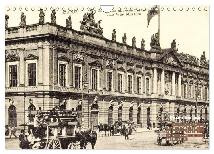 Produktbild: Gr&uuml;&szlig;e aus Berlin &ndash; Die Stadt in historischen Ansichten (Wandkalender 2026 DIN A4 quer), CALVENDO Monatskalender