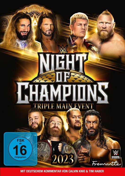 Produktbild: WWE: NIGHT OF CHAMPIONS 2023 (DVD)