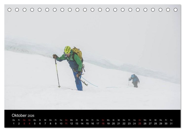 Produktbild: Climbing Solutions - Bergsport weltweit (Tischkalender 2026 DIN A5 quer), CALVENDO Monatskalender