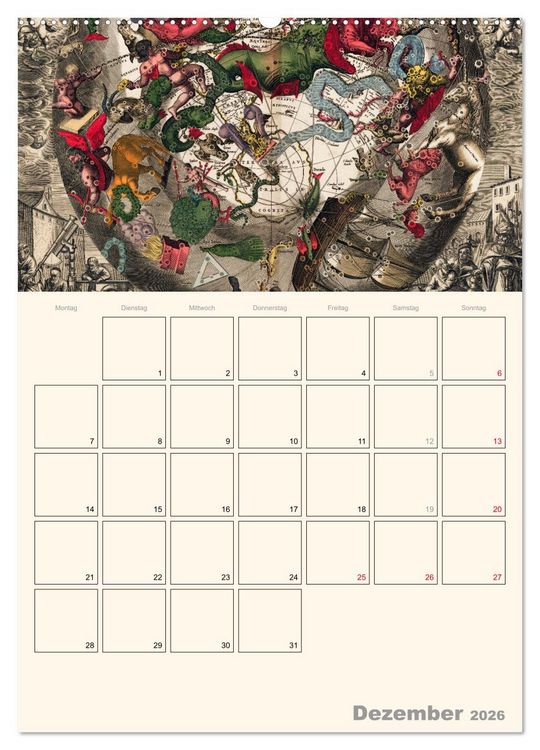 Produktbild: Zu den Sternen - mit Planerfunktion (hochwertiger Premium Wandkalender 2026 DIN A2 hoch), Kunstdruck in Hochglanz