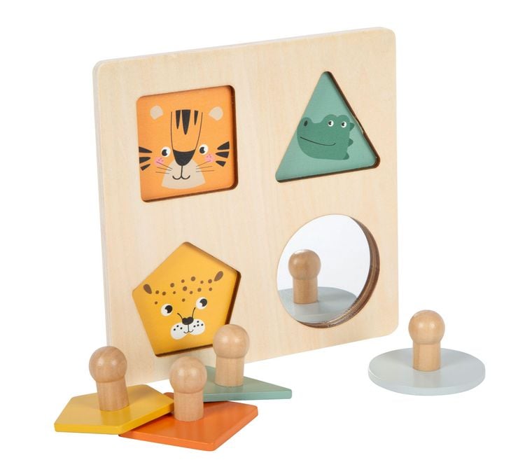 Produktbild: Montessori Setzpuzzle Formen und Motive