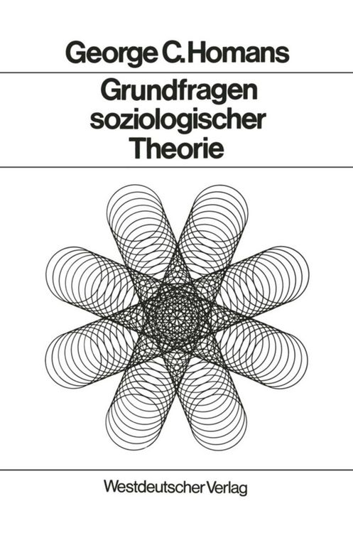 Produktbild: Grundfragen soziologischer Theorie