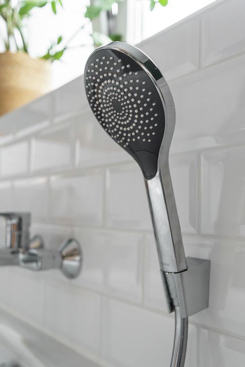 Produktbild: Duschkopf Watersaving Chrom, &Oslash; 12 cm